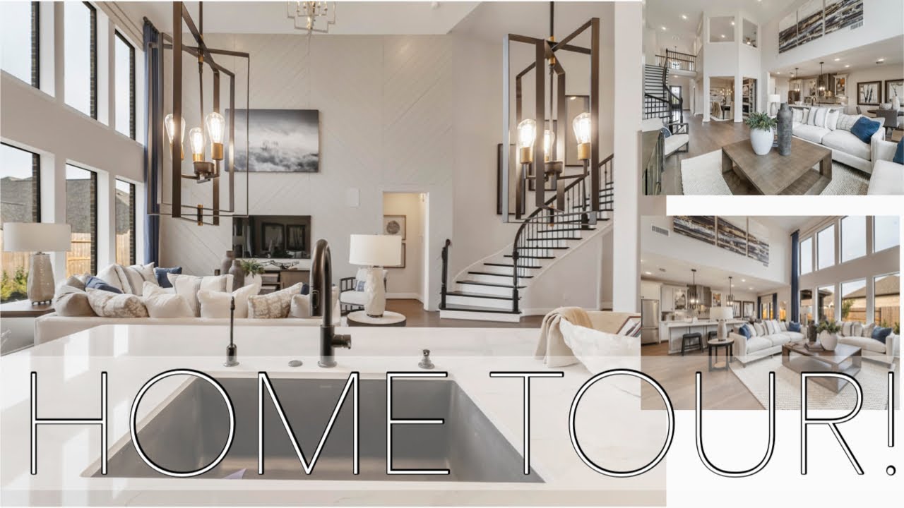 Luxurious Home Tour | New House Tour | Newmark Homes | Model Home Tour ...