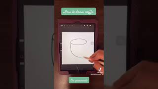 How to draw a coffee mug on procreate TIKTOK tutorial screenshot 5