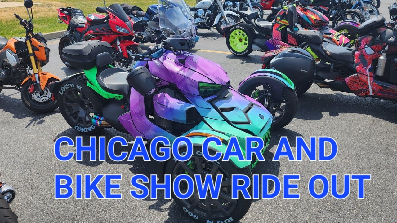 Can-Am Ryker: Chicago motorcycle and car shows. - YouTube