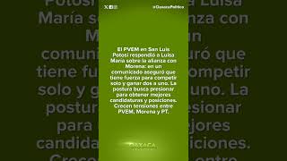 El Verde cruza a Luisa María por San Luis Potosí y avisa: "Solos ganamos dos a uno"