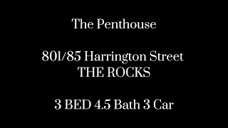 The Penthouse, 801/85 Harrington Street, The Rocks, NSW, 2000