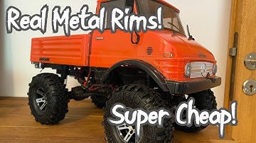 MST CMX UNIMOG 406 with new Metal wheels!