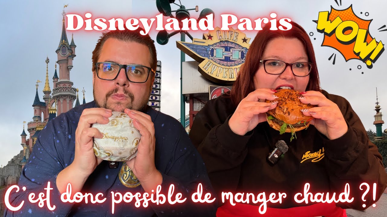 LES BURGERS DE NOËL À DISNEYLAND PARIS ! 