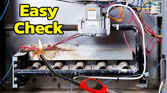 Using a Lighter to Detect HVAC Furnace Issues