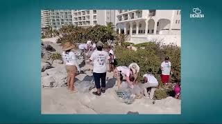 ¡Se realizan jornadas de limpiezas de playas en Quintana Roo!