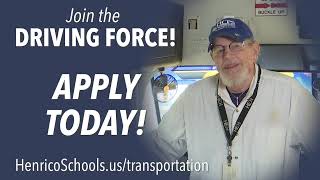 "Why I Drive!" - HCPS Transportation - George