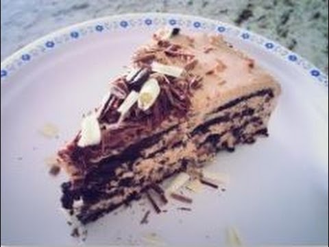 Mocha Chocolate Icebox Cake