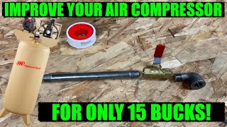 How To Improve Your Upright Air Compressor For Only $15! Profile