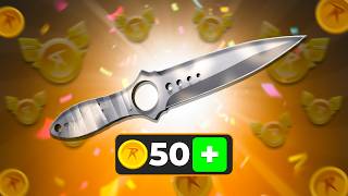 50 COINS TO A SKELETON KNIFE! screenshot 3