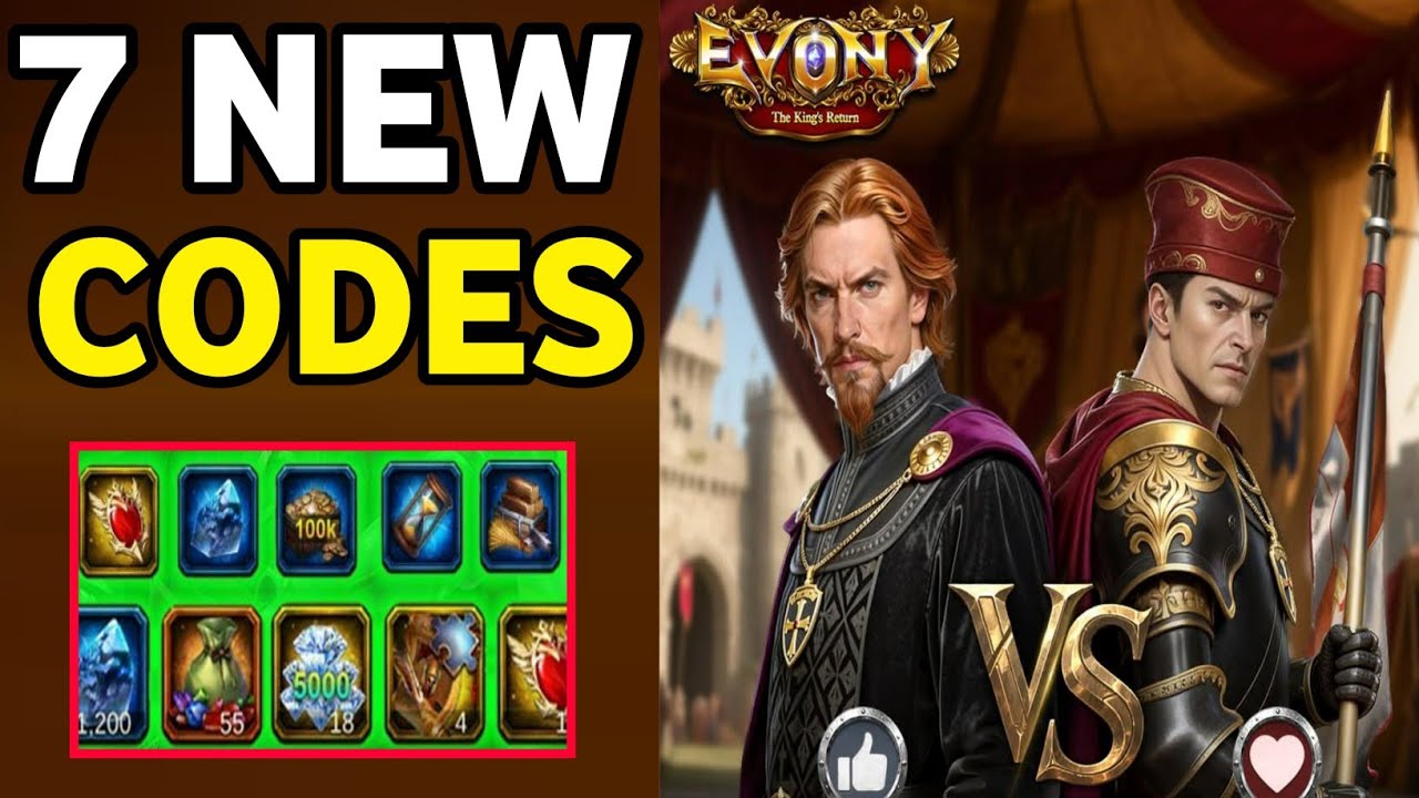 *NEW* YEAR 🎊 EVONY THE KING'S RETURN CODES IN JANUARY 2026 | ROBLOX CODES JANUARY 2026