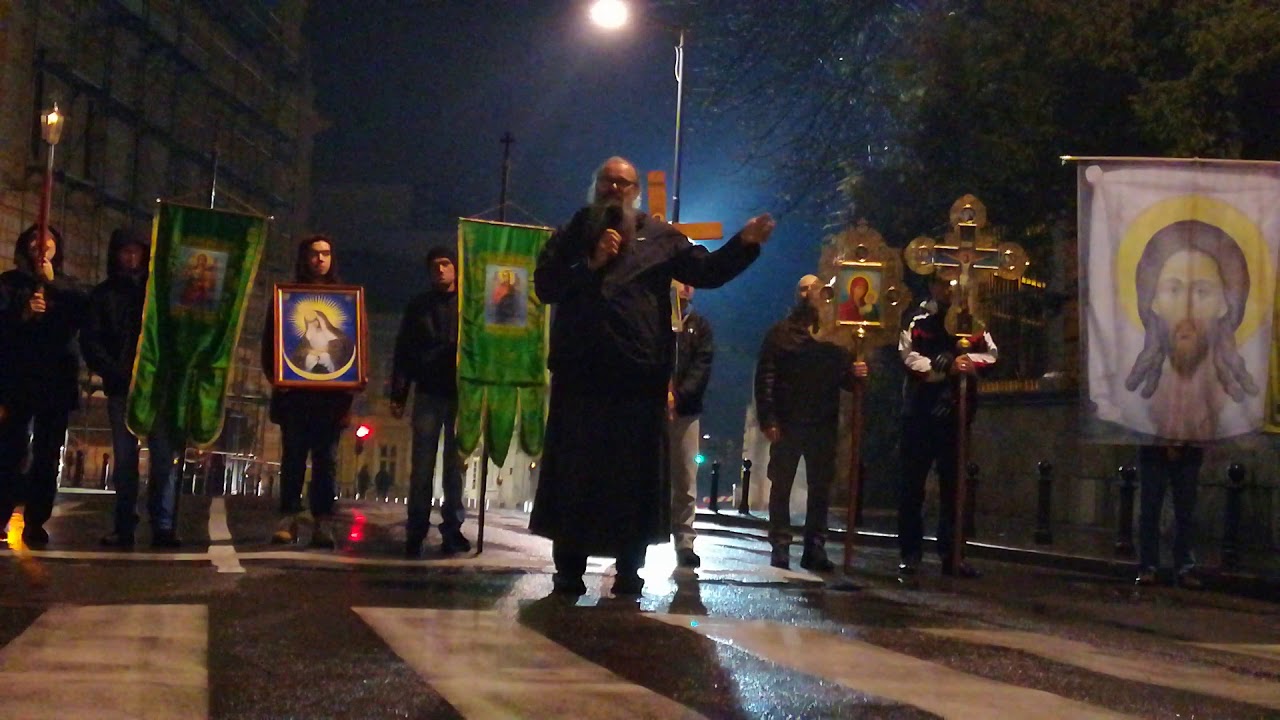 143. Литија/Патријаршија: Издајници на власти и опозицији наше су огледало - YouTube