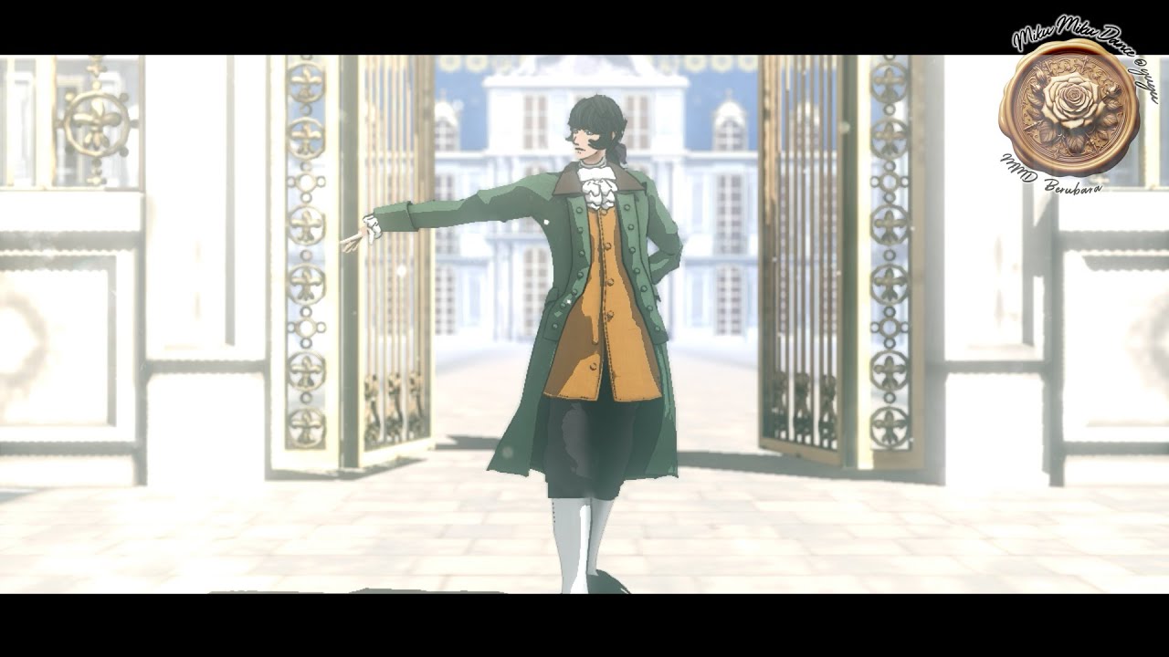 【MMDベルばら】侵蝕 / 自作モデル＆ステージ