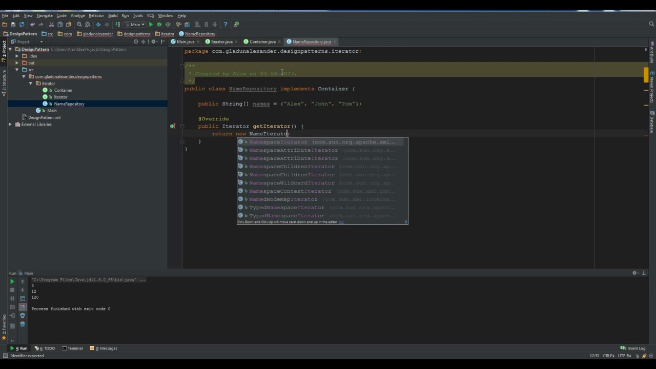 Iterator (Шаблон проектирования Итератор)