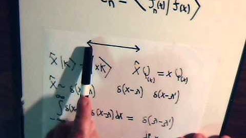 Topics In Quantum Mechanics Video #16: Dirac Normalization Of Momentum Eigenfunctions - Part 2