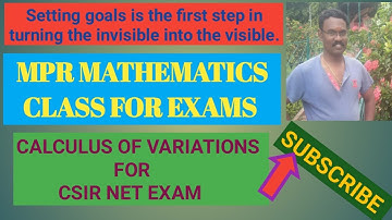 CSIR NET JUNE 13 PART C ||  DECEMBER 2013 PART B || CALCULUS OF VARIATIONS PROBLEMS