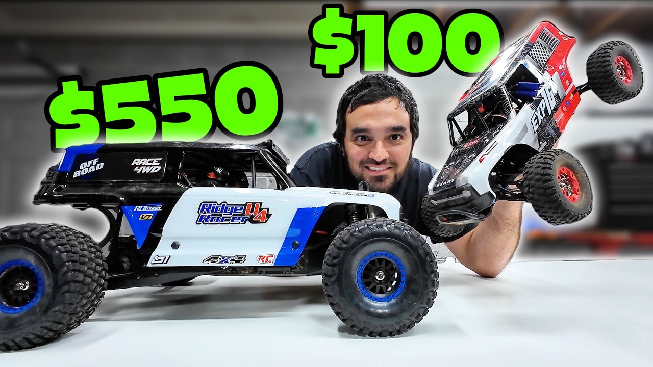 UPGRADED WL Toys vs $550 RC Desert Truck