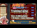 Naruto Online: Fuku deal 60k (Over 15,000 potions + items + Anko swimsuit) Training Camp