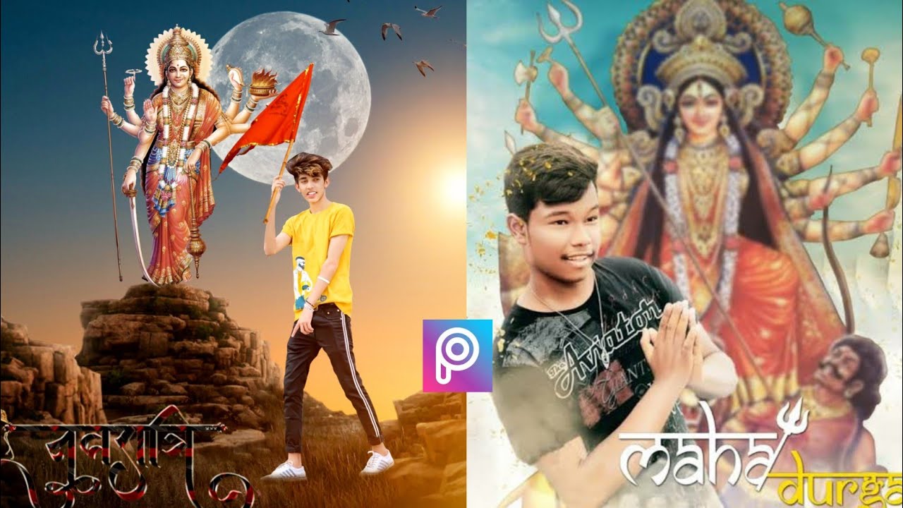 Navratri Photo Editing l Navratri Special Photo Editing Tutorial In PicsArt Step By Step 2020
