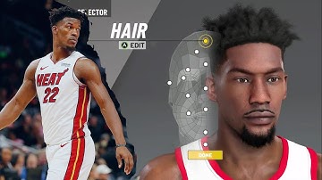 Jimmy Butler 2K21 Face Creation