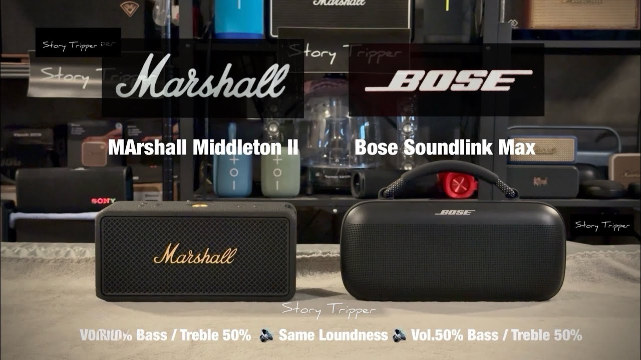 Marshall Middleton II vs Bose Soundlink Max