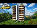 Minecraft:Survival apartment building tutorial