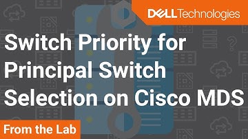 Configure Switch Priority for Principal Switch Selection on a Cisco MDS Switch - Connectrix