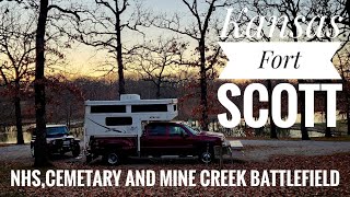 Fort Scott Kansas: Sketchy business out on the Interstate and we finally pay for Camping