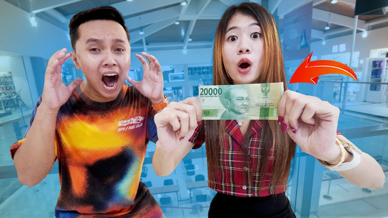 TANTANGAN BELANJA 20 RIBU DI MALL!! MENANG DAPAT UANG TUNAI 1 JUTA!!
