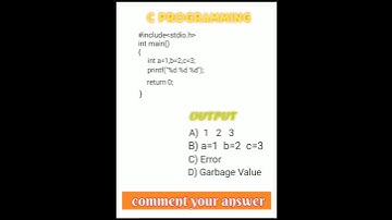 c programming simple question || c language question 💯🧠 #shorts #coding #question #beginners