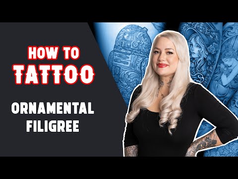 How to Tattoo Ornamental Filigree With Clara Sinclair | Tattoo Tutorial