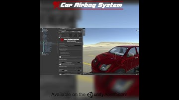 Car Airbag System + VPP | Rollover Test | Unity Engine