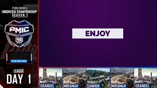 PUBG MOBILE INDONESIA CHAMPIONSHIP SEASON 1 | LEAGUE DAY 1 | A VS B
