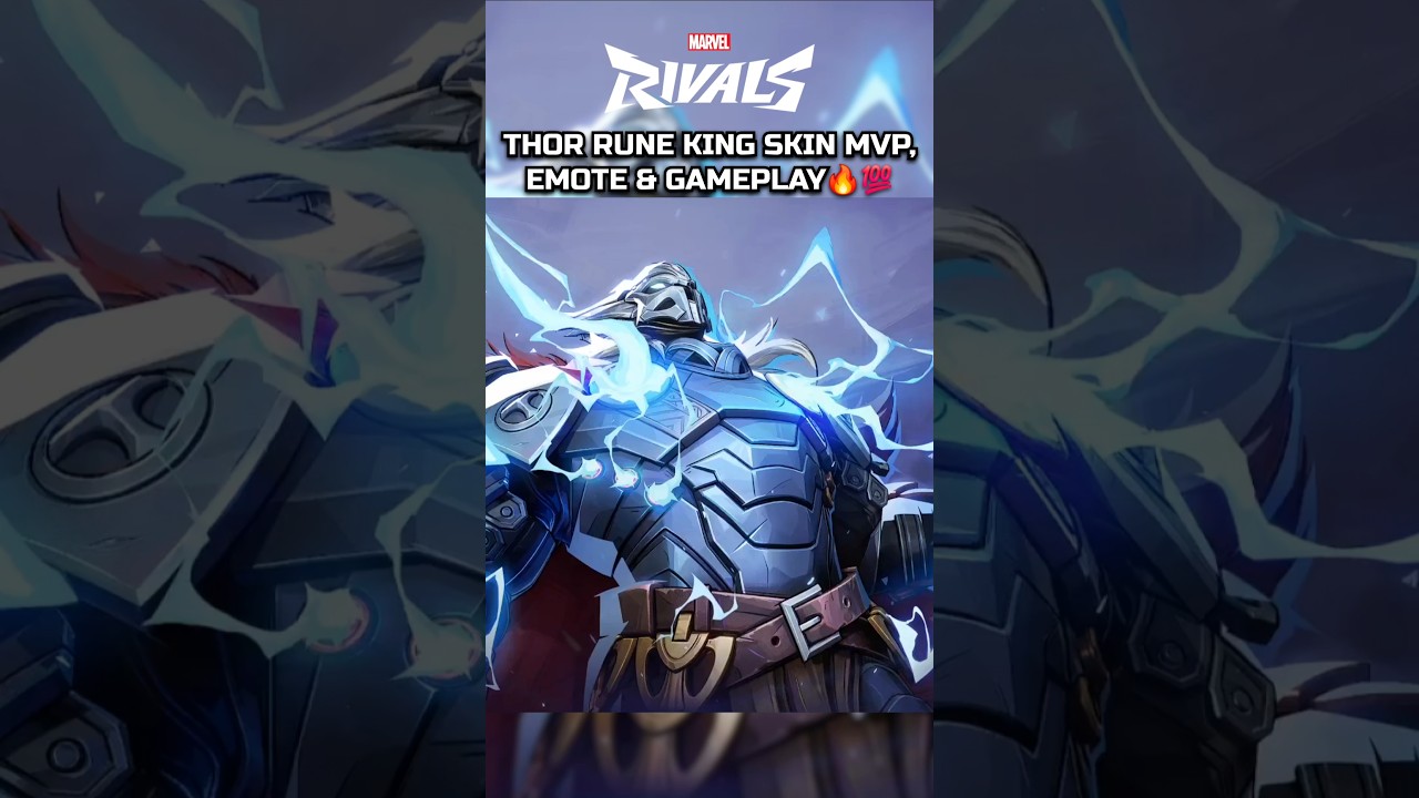 Thor Rivals Awakening Rune MARVEL RIVALS THOR RUNE KING NEW SKING MVP & GAMEPLAY 🔥 - YouTube