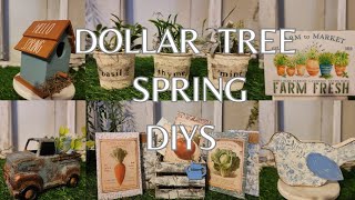 Dollar Tree Spring Diys/Tiertray Decor/Minis