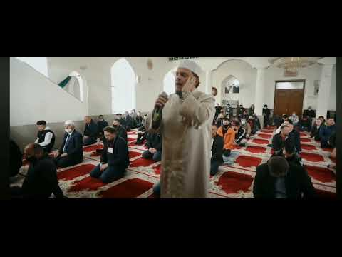 Adhan - Ezani, Shaikh Egzon Ibrahimi, the Grand Mosque of Ferizaj, Rep.of Kosovo. April, 2021