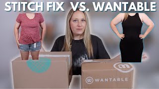 STITCH FIX vs WANTABLE | Which Clothing Subscription is better?! More Affordable?! Better Style?!