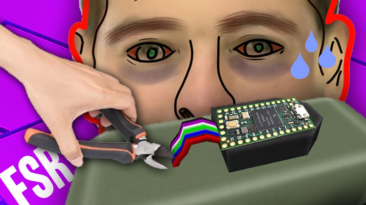 Part 5: How to wire a teensy for an FSR pad (with lights)