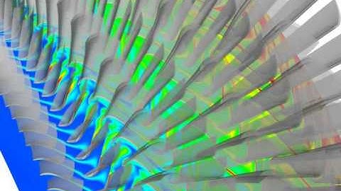 Science as Art: Visualizing Airflow in a GE Jet Engine