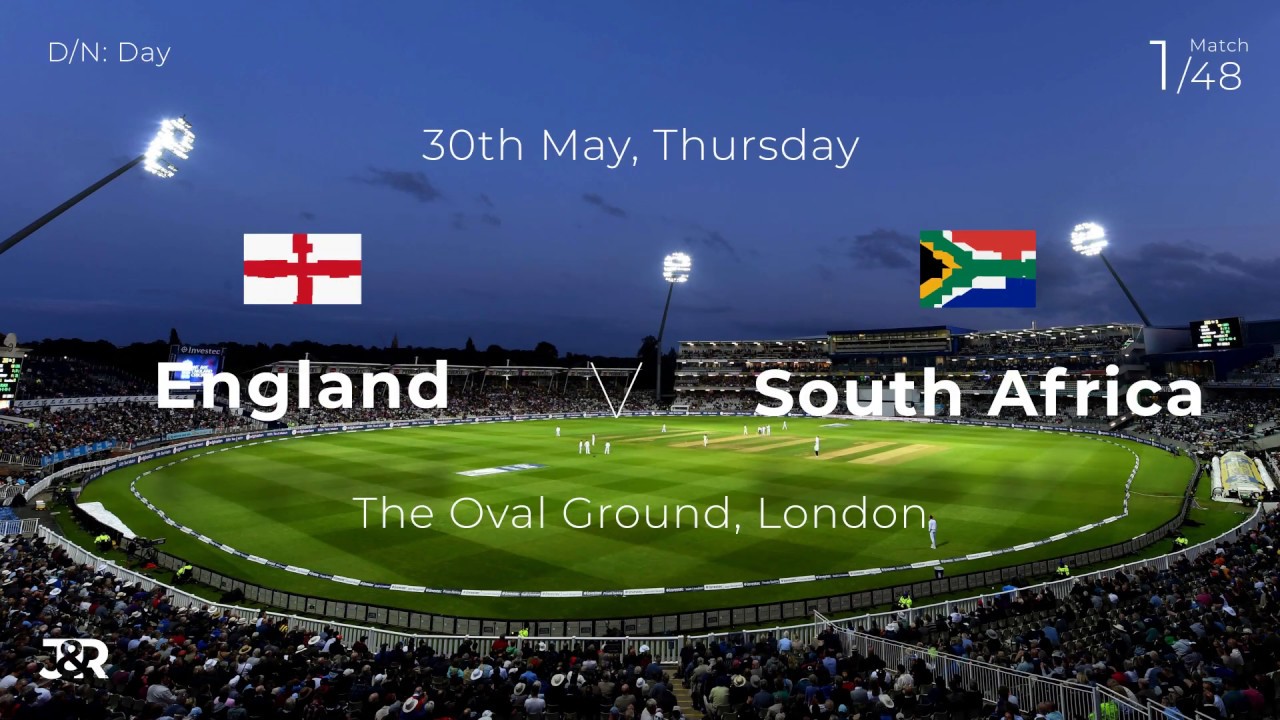 Cricket World cup 2019 Schedule & Ground