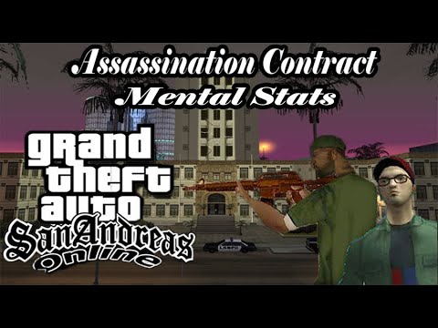 تعرف على بعض  التقنيات لتتجاوز بها مهام الاغتيال | Gta Samp Assassination Contract And Mental Stats