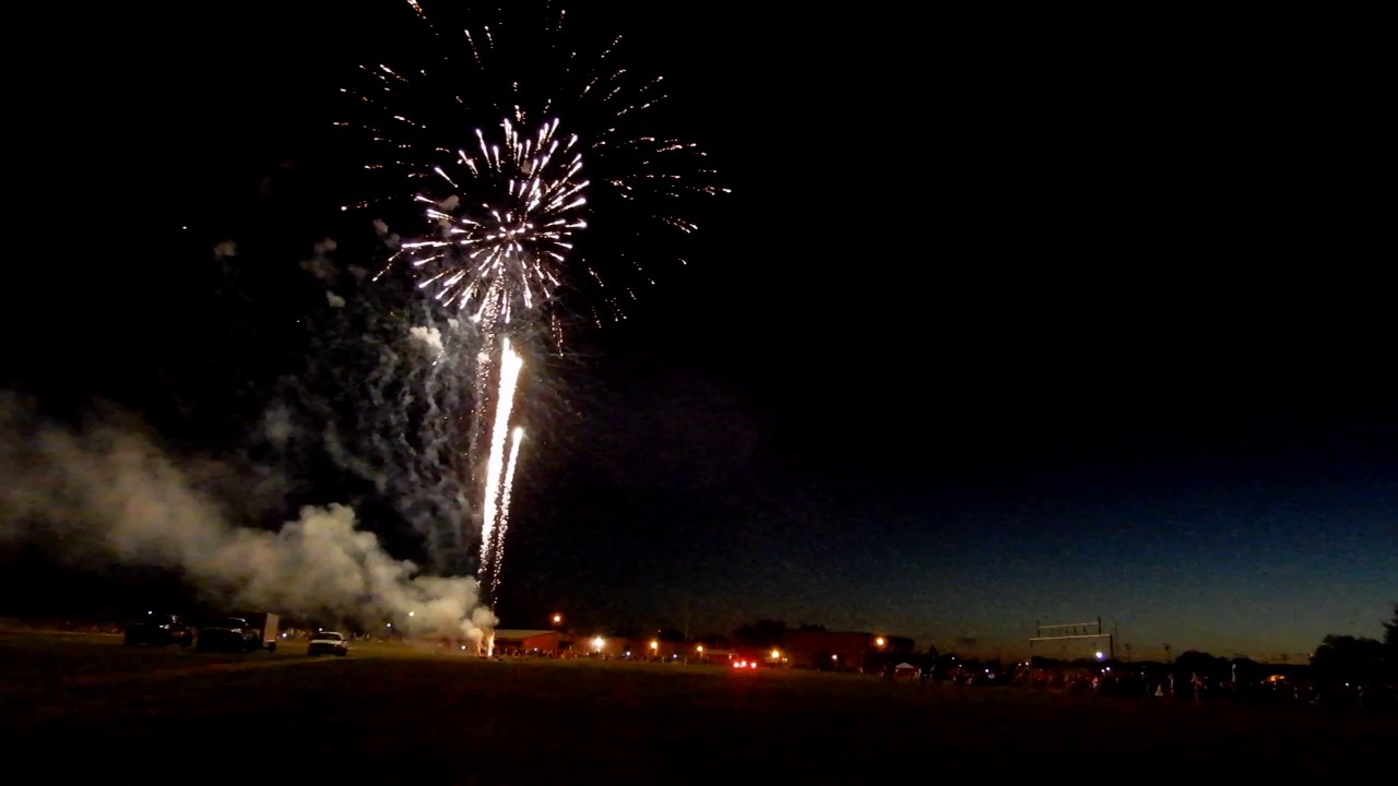 Canada 150 fireworks Tyndall Park YouTube