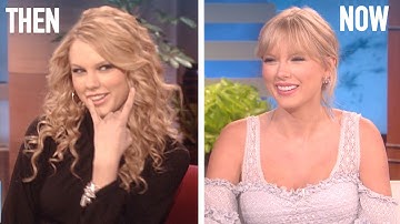 The Evolution of Taylor Swift: Then and Now