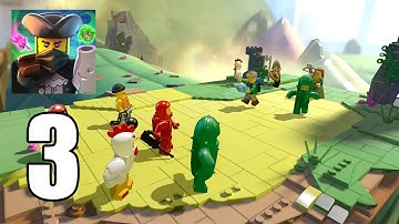 LEGO Legacy: Heroes Unboxed | Gameplay Walkthrough Part 3 (iOS, Android)