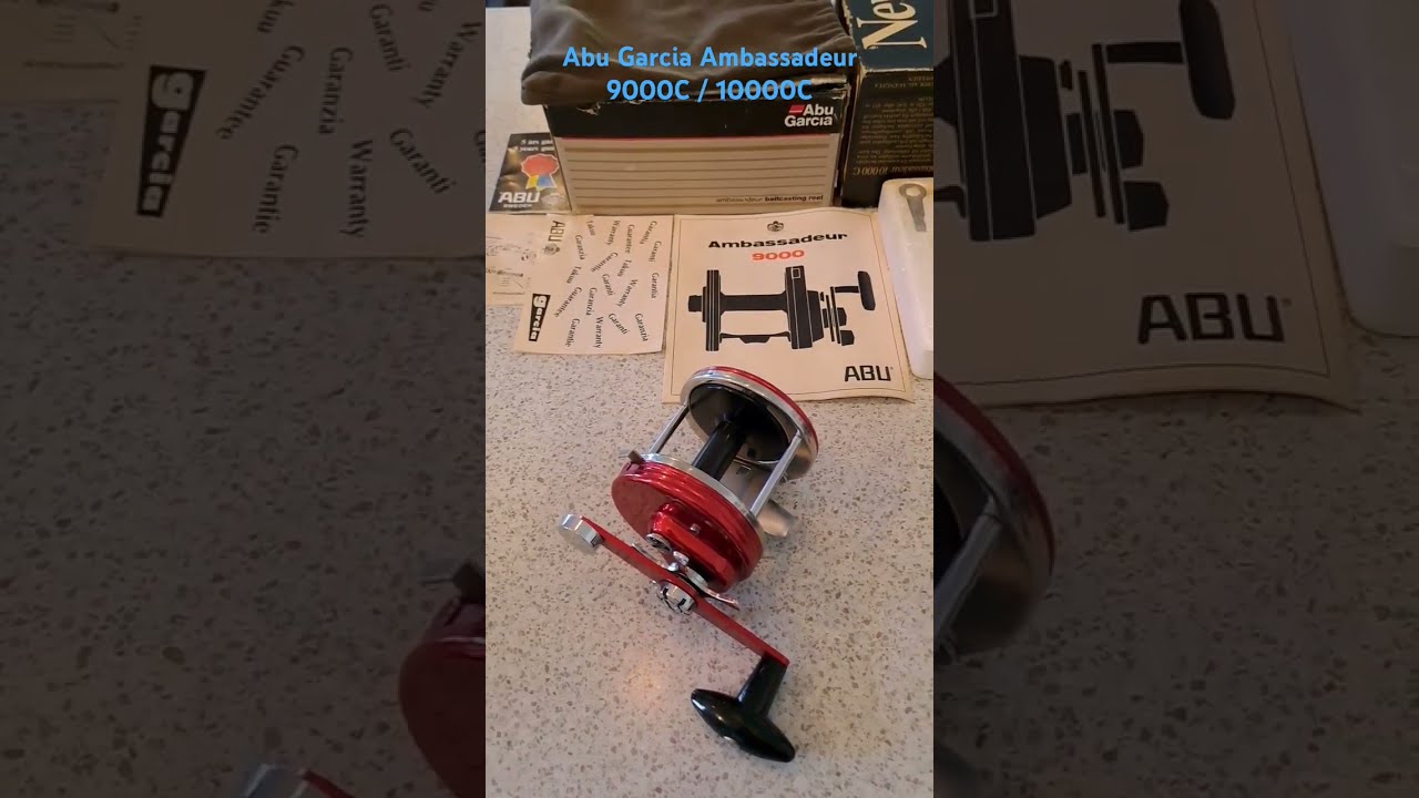 C 1970 S Abu Garcia Ambassadeur 9000C 10000C 