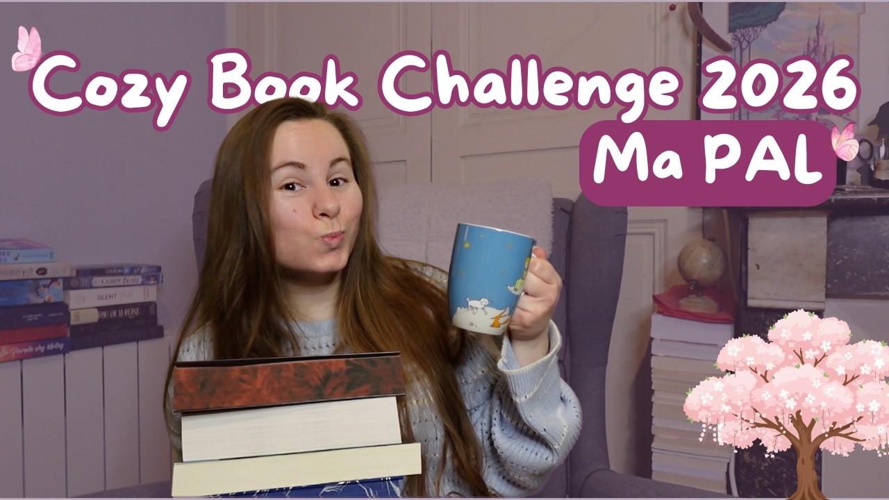 Ma pile à lire pour le COZY BOOK CHALLENGE 2026 💛🐭