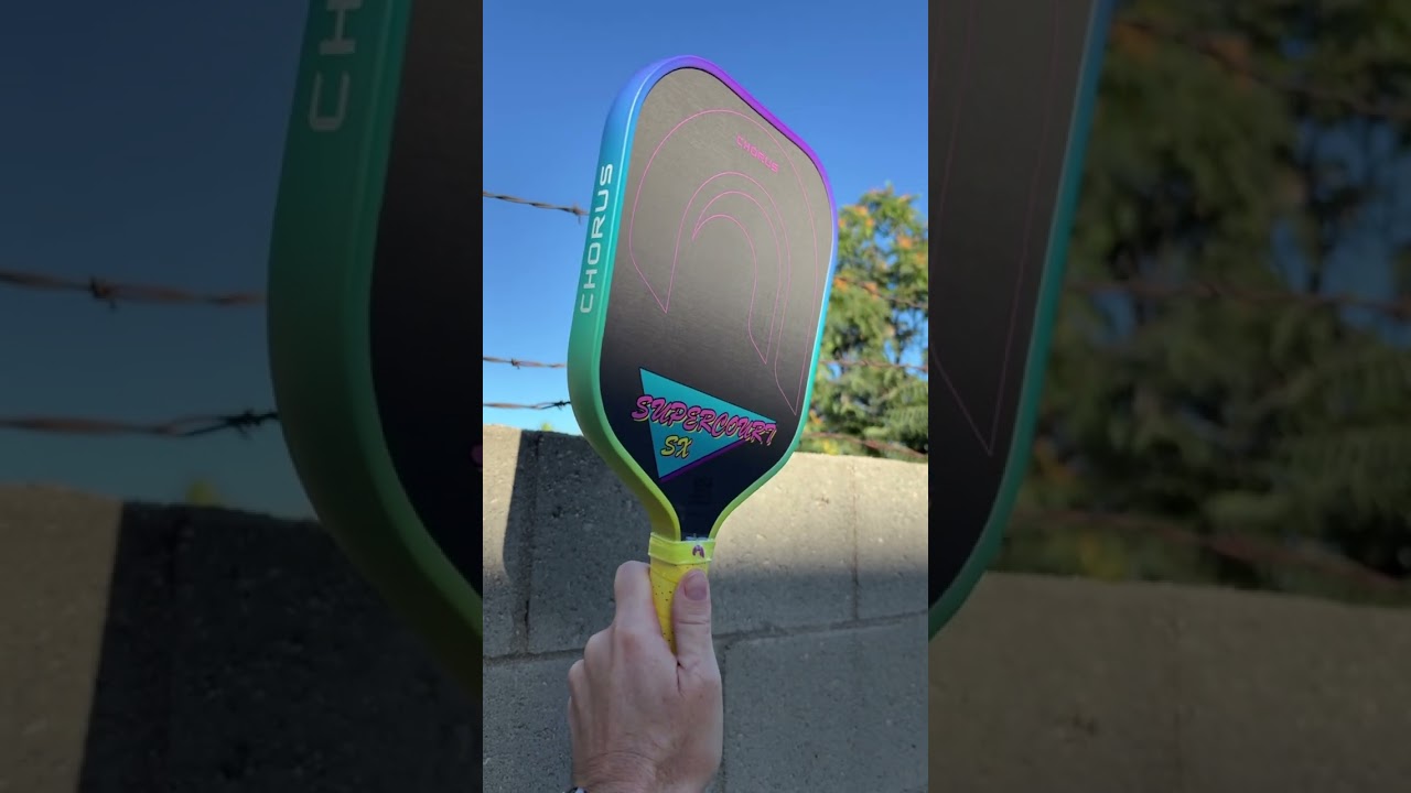 🏓 THIS Chorus Supercourt Pickleball Paddle Is FRESH! 😎 