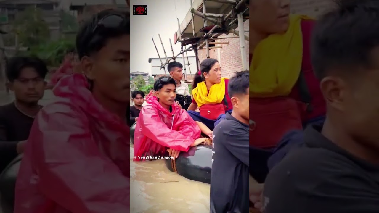 Manipur Flood 2025 || Arambai Tenggol Rescue Team