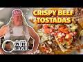 Bruce Mitchell makes Beef Tostadas on the Blackstone Griddle