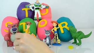 Toy story Egg Surprise Toys Play Doh Surprise Eggs