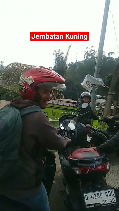 berhenti drkat jembatatan Kuning garut